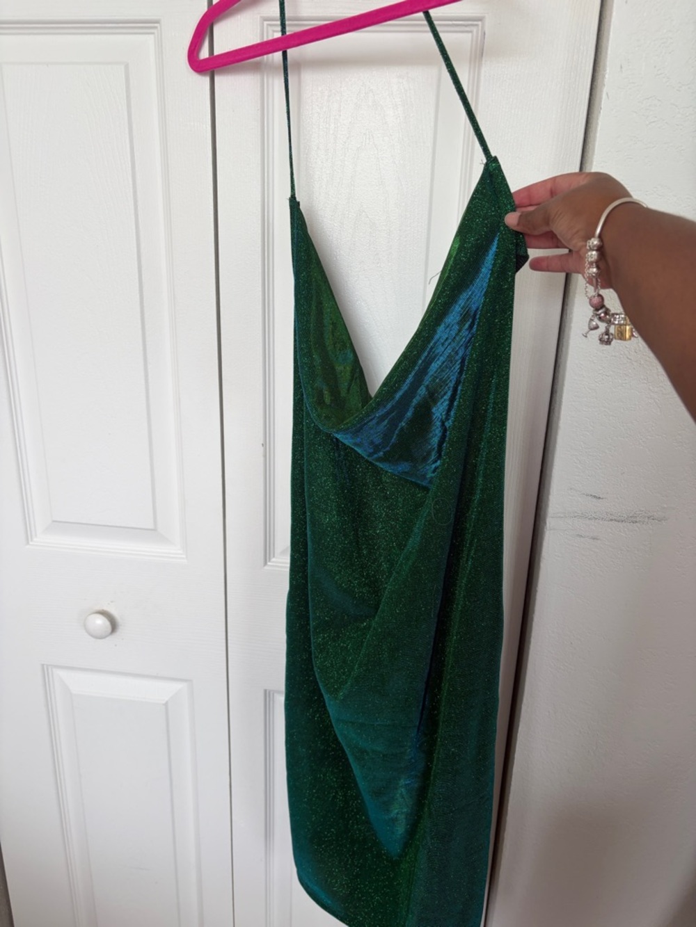 SHEIN min backless dress